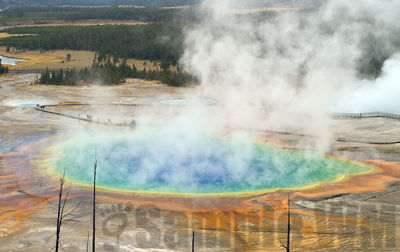 grand prismatic spring
midway geyser basin
